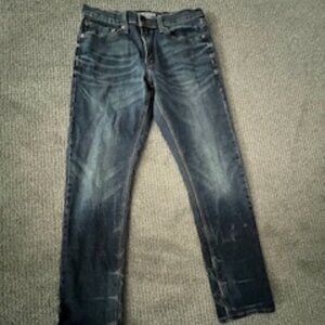 Mens Levi Denizen 208 Regular Taper Fit Med Wash Denim Jean